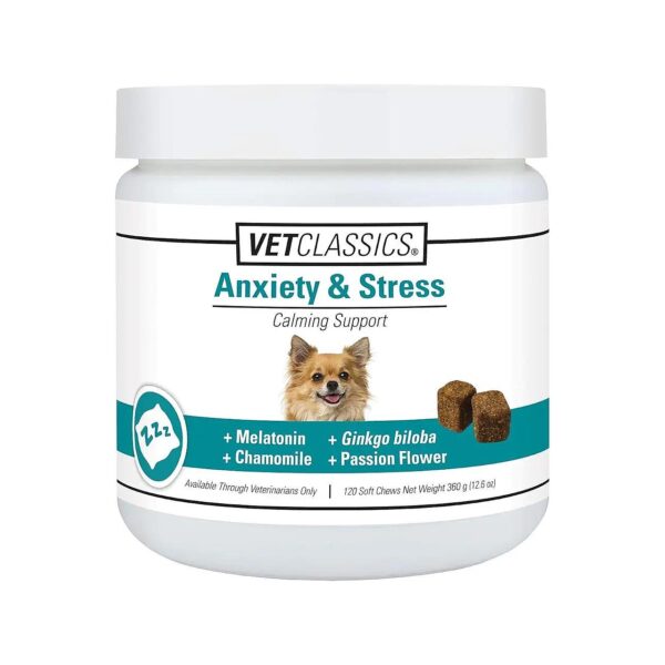 Botanical Formula For Reducing Dog Stress And Anxiety Soft Chews 120 Ct