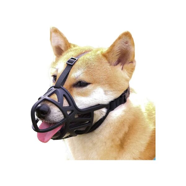 Breathable Dog Muzzle for Preventing Barking and Biting