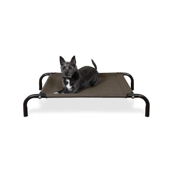 Breathable Elevated Dog Bed for Small Breeds with High Airflow Cooling