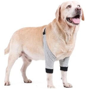 Breathable Padded Soft Dog Elbow Joint Sleeve Protector for Small Medium Pets Recovery