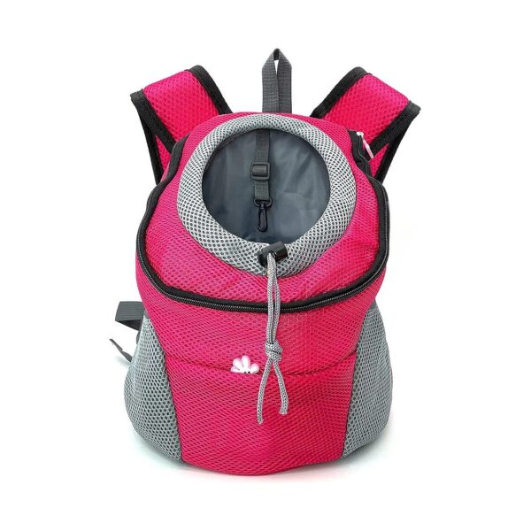 Breathable Pet Carrier Backpack with Comfortable Design for Walking Hiking Camping