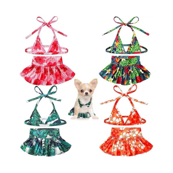 Breathable Polyester Dog Swimsuits for Small Puppy Dogs with Comfortable Fit