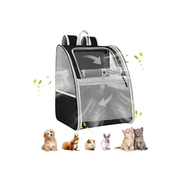 Breathable and Comfortable Carrier for Cats and Small Dogs on-the-Go