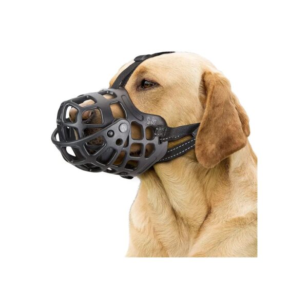 Breathable and Ventilated Dog Muzzle for Large Breeds