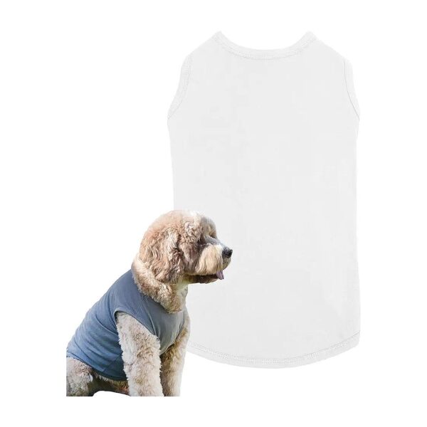 Breathy and Comfortable Sleeveless Dog Shirt for Small and Medium Breed Dogs