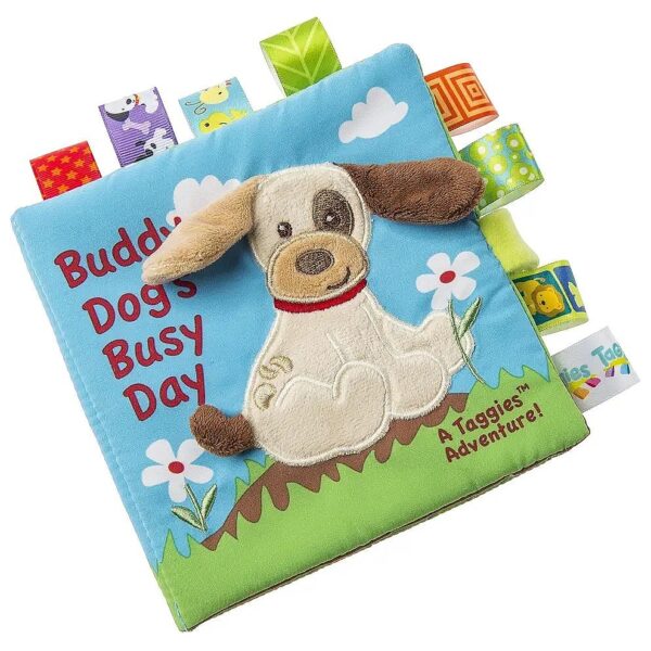 Buddy Dog's Busy Day Soft Cloth Book with Interactive Tags