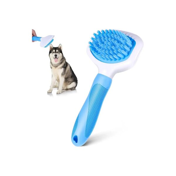 Bue Pet Brush for Massage and Hair Removal for Short and Long Hair Pets