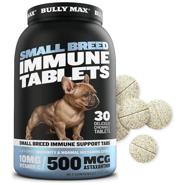 Bully Max Small Breed Dog Immune Support Tablets, Feed Your Dog the Good Stuff