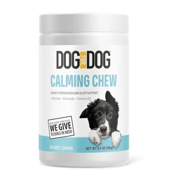 Calming Aids for Dogs with Anxiety - Natural Treats and Vitamins