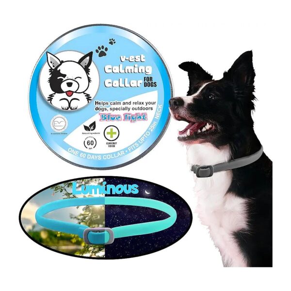 Calming Collar for Big Dogs with Pheromones for Stress Relief and Comfort