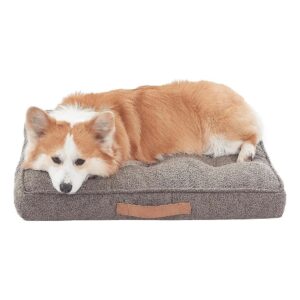 Calming Dog Bed for Reduced Anxiety and Stress, Machine Washable, 27 x 21 Inches