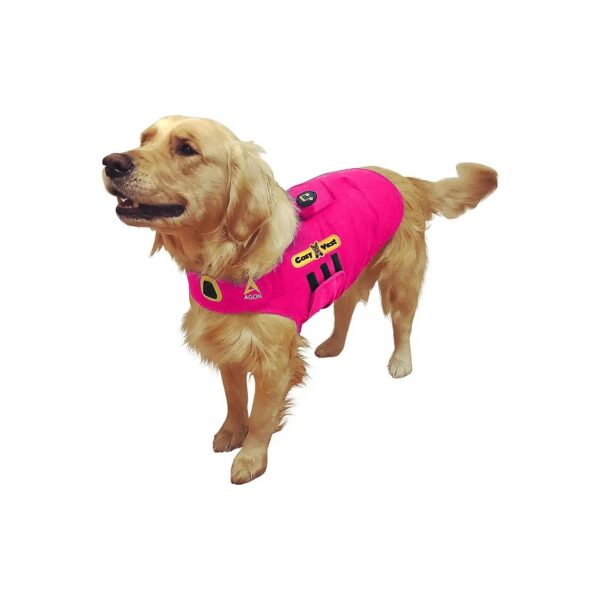 Calming Dog Coat with Music and Aromatherapy for Anxiety Relief Fireworks Thunderstorms