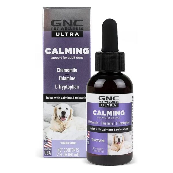 Calming Oil Tincture for Dogs with Adrenal Gland Stress and Anxiety