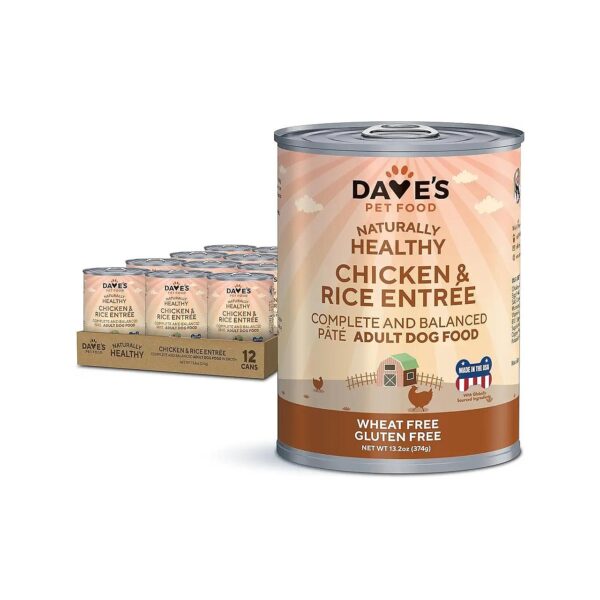 Canned Food for Dogs with Wholesome Ingredients and Vitamins