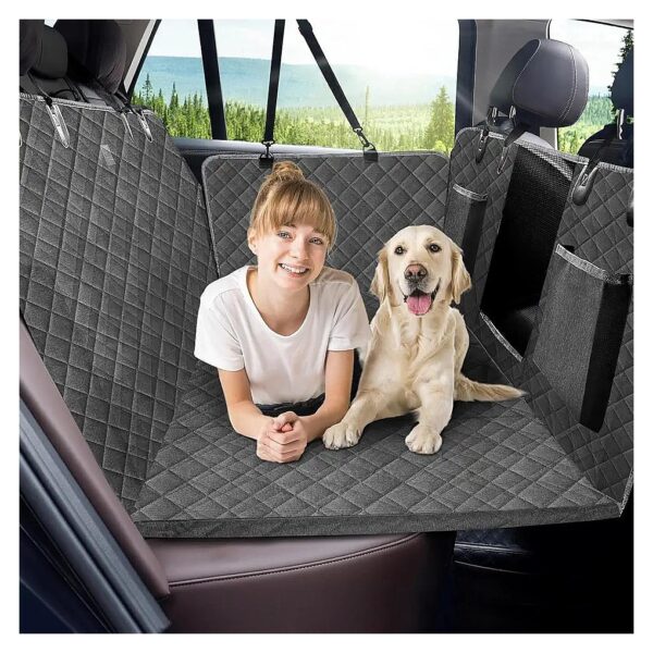 Car Seat Back Extender for Large Dogs with Waterproof and Breathable Materials