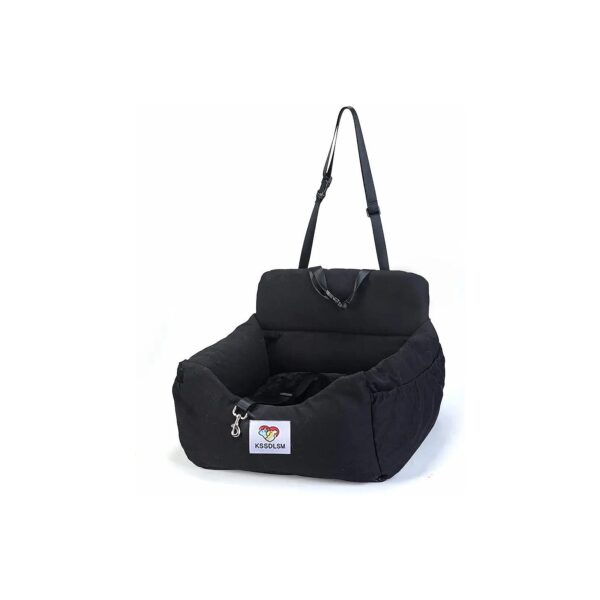 Car Seat for Small to Medium Dogs with Storage Bag and Easy Cleaning