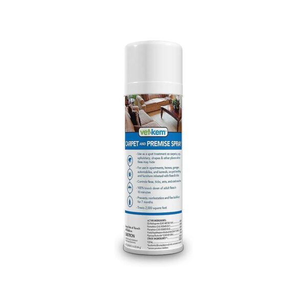 Carpet and Upholstery Flea and Tick Spray Non-Toxic and Odorless