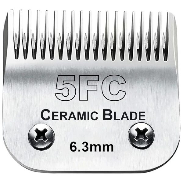 Ceramic and Stainless Steel Detachable Pet Blades for Andis Compatible Clippers