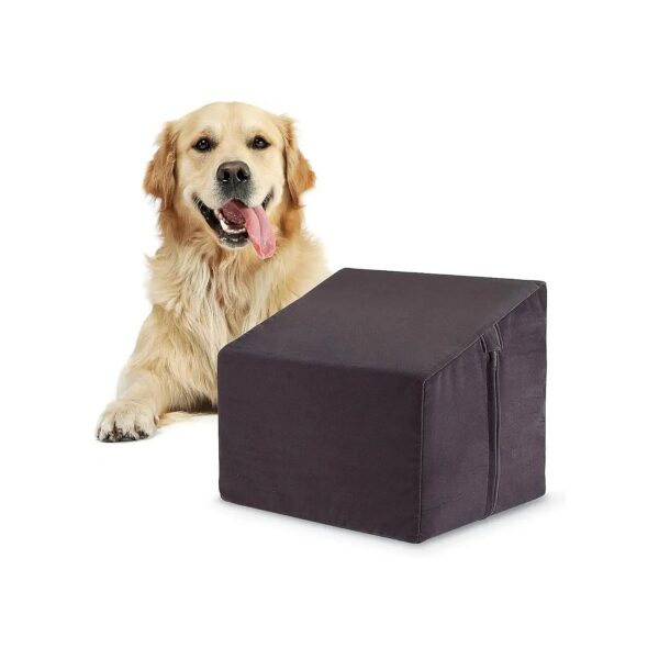 Charcoal Front Seat Extender for Pets Offers Waterproof Liner and Machine Washable Design