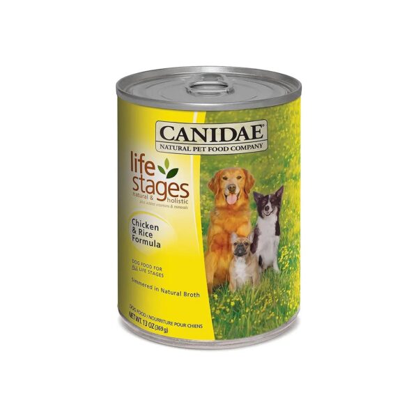 Chicken And Rice Wet Food Formula For All Life Stages And Breeds Of Dogs And Puppies