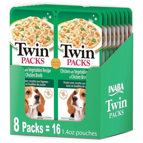 Chicken Broth Based Dog Food Topper Pouches