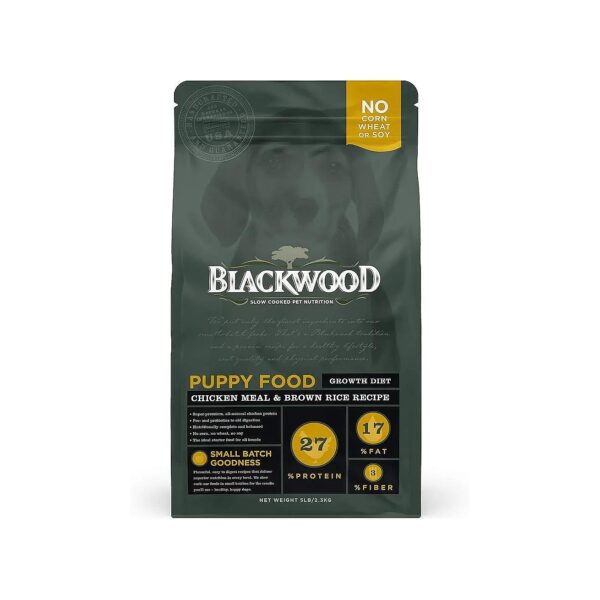 Chicken Meal and Brown Rice Puppy Food for Small Breed Dogs to Large Breed Dogs