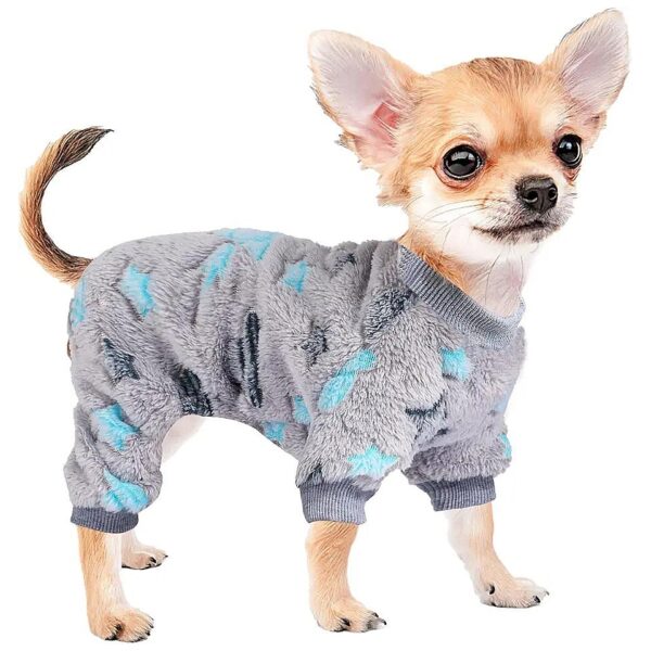 Chihuahua Yorkie Dog Clothes Glow in the Dark Unicorn Sweater for Small Dogs