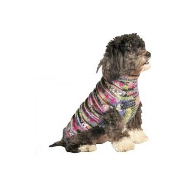 Chilly Dog Small Purple Sweater with Fun Woodstock Design