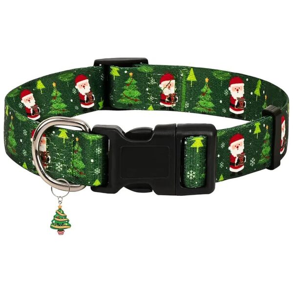 Christmas Dog Collar with Snowflake Design for Small Medium Large Dogs