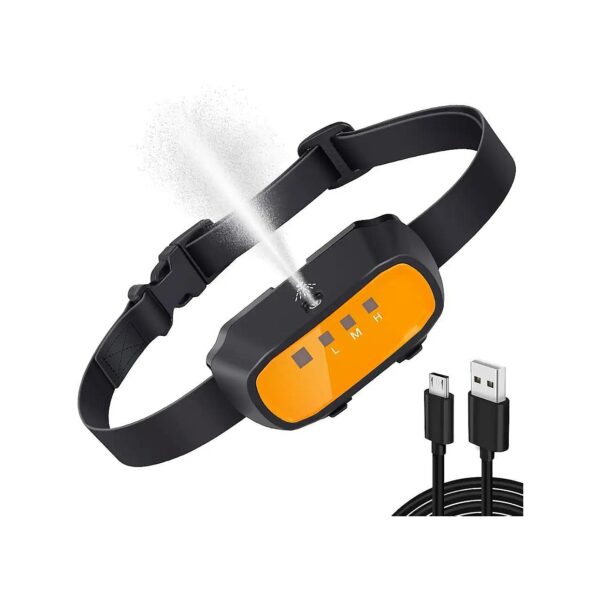 Citronella Dog Collar with Auto Spray and 3 Adjustable Sensitivity Levels