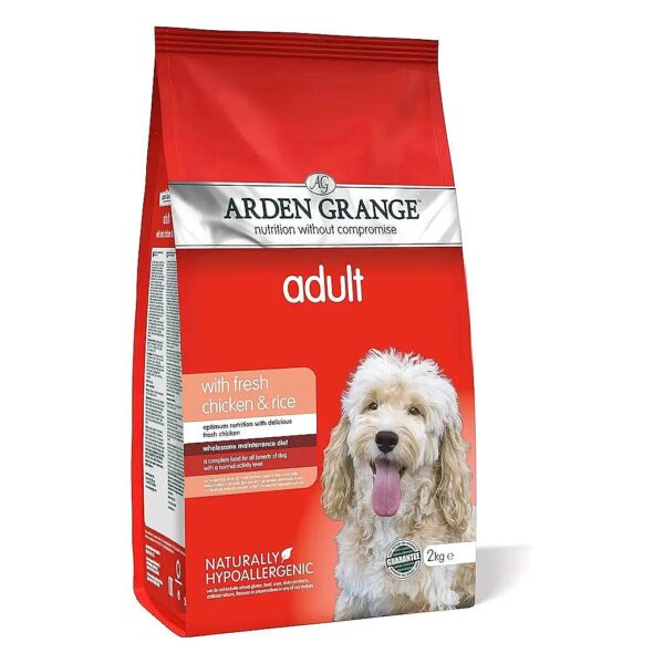 Classic Chicken and Beef Adult Dog Food Pellets 2kg for Active Mature Dogs