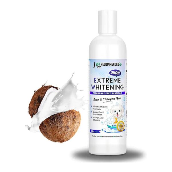 Coconut-Based Shampoo for Clean, Silky, and Smooth Dog Coats