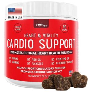 Coenzyme Q10 and Taurine Heart Support Supplements for Dogs' Cardiovascular Well-Being