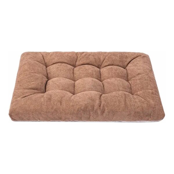 Coffee Colored Pet Bed for Small to Large Dogs and Cats, Washable and Supportive