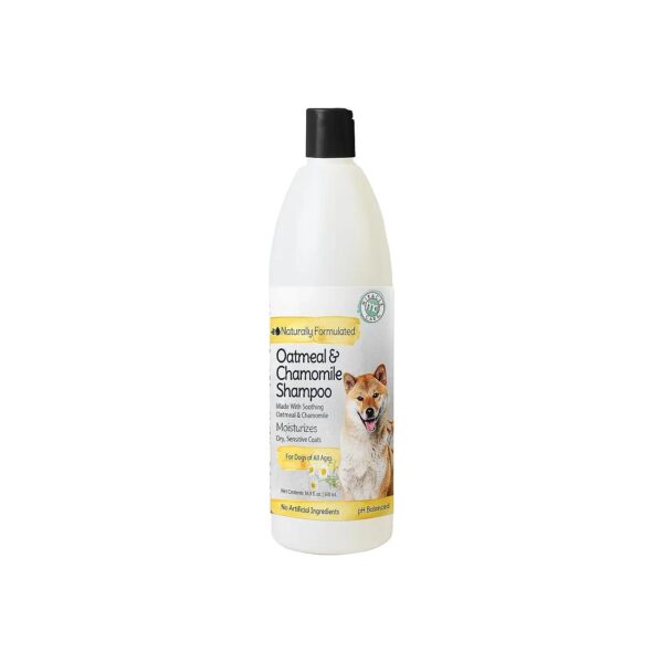 Colloidal Oatmeal and Chamomile Shampoo for Dogs, Gentle on Skin, 9 Ounces