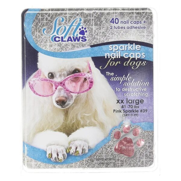 Comfort Guarantee Pink XX-Large Canine Soft Claws Nail Caps