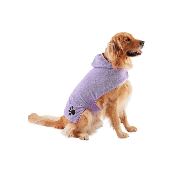 Comfort and Style Microfiber Pet Robe for Dogs and Cats