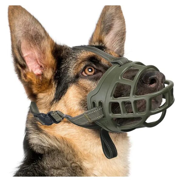 Comfortable Basket Muzzle for Small Medium Large Dogs