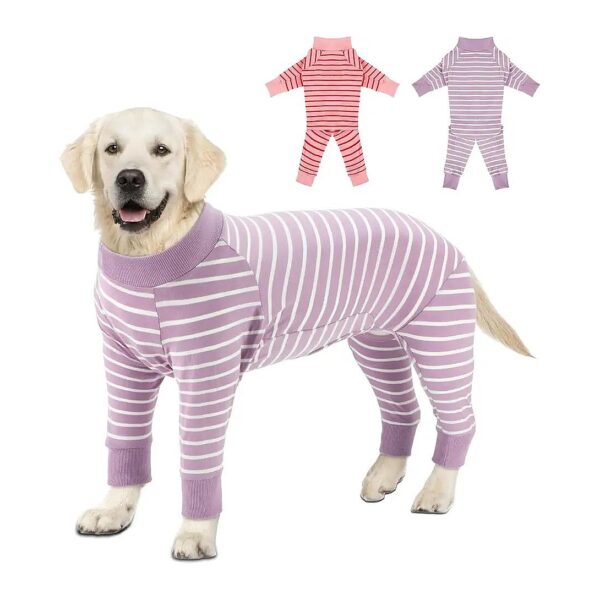 Comfortable Breathable Dog Recovery Suit for Allergy Relief and Skin Conditions