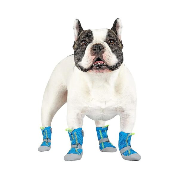 Comfortable Dog Shoes for Hot Days with Anti Slip Rubber Paw Protectors