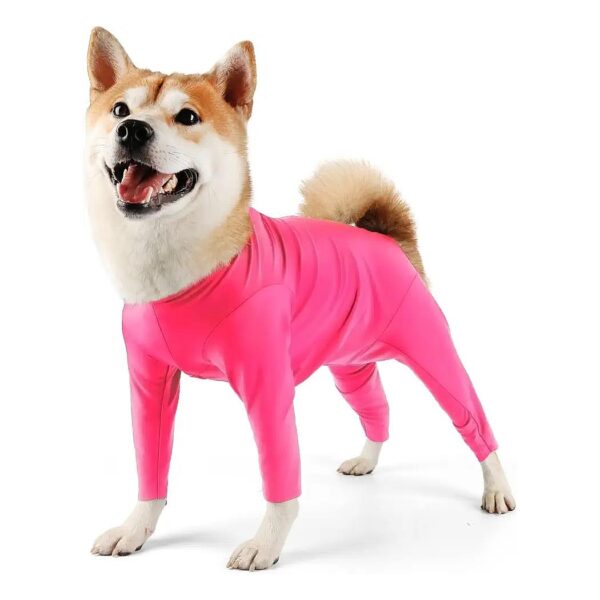 Comfortable Dog Surgical Recovery Suit with Anti Shedding Bodysuit for Post Surgery Pets