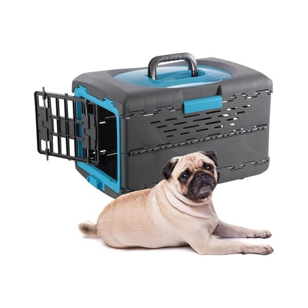 Comfortable Pet Crate with Multiple Vents and Windows