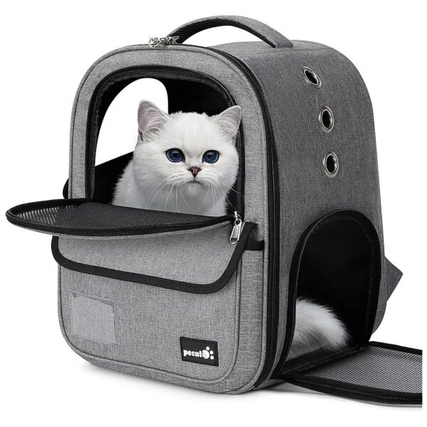 Comfortable Pet Travel Backpack for Cats, Dogs, and Small Animals with Ventilation