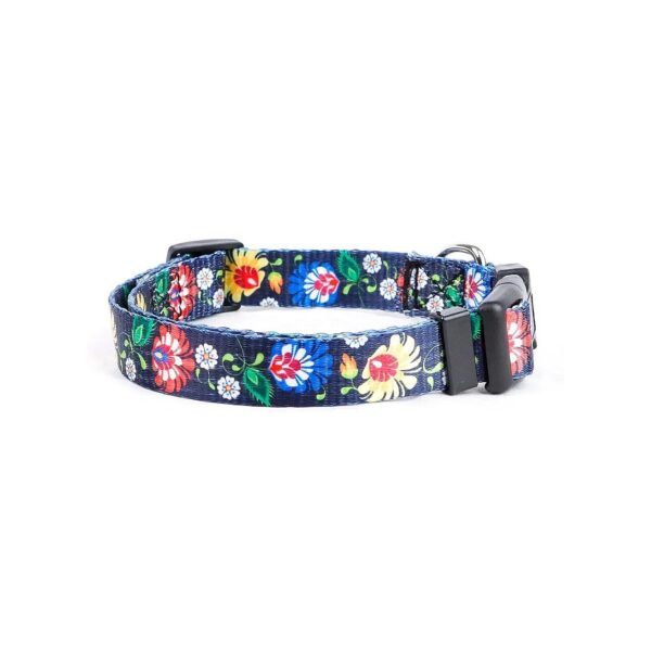 Comfortable and Adjustable Dog Collars with Big Flower Design for Small Medium Large Dogs