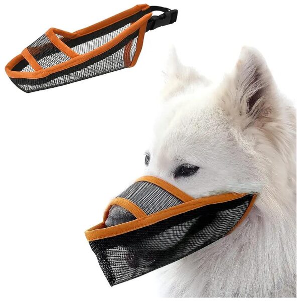 Comfortable and Breathable Dog Muzzle for Small Medium Large Dogs