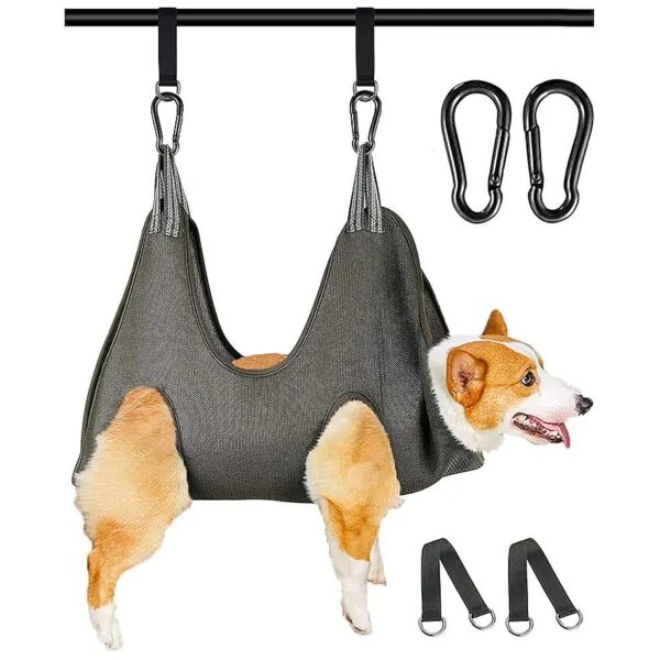 Comfortable and Breathable Pet Grooming Hammock for Dogs and Cats of All Sizes