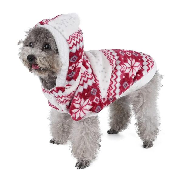 Comfortable and Convenient Fleece Dog Apparel for Autumn and Winter