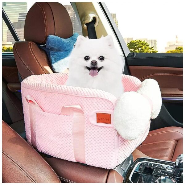 Comfortable and Cozy Pet Car Seat for Small Dogs and Cats