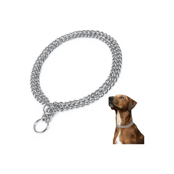 Comfortable and Durable Dog Chain Collar for Small Medium Large Dogs