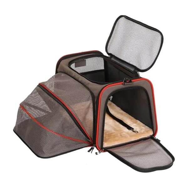 Comfortable and Durable Pet Travel Carrier for Kittens, Puppies, and Small Animals